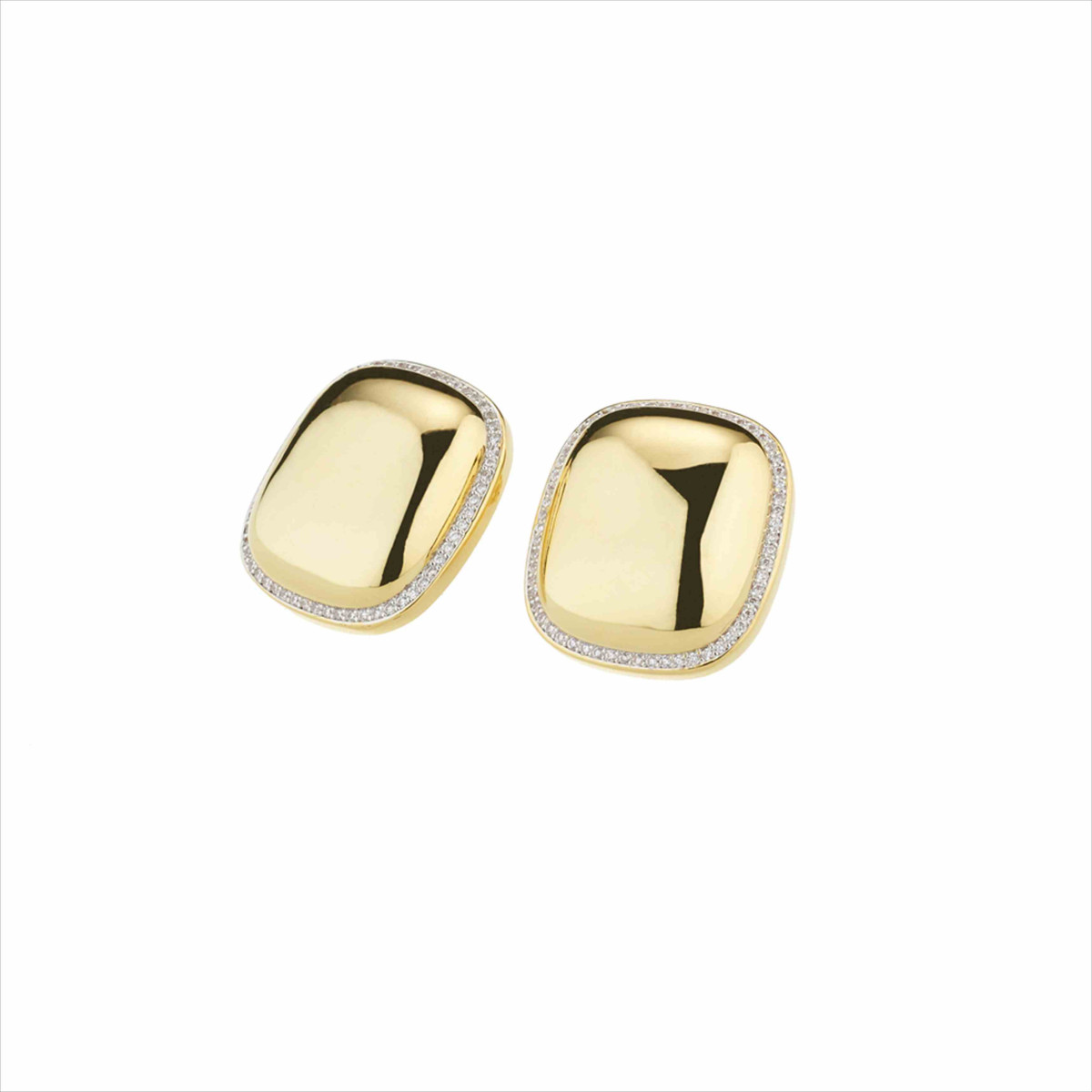 PENDIENTES LATON DORADO 2,5CMS