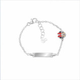 PULSERA ESCLAVA PLATA 925 MINNIE 12+2CMS