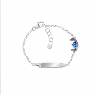 PULSERA ESCLAVA PLATA 925 LILO 12+2CMS