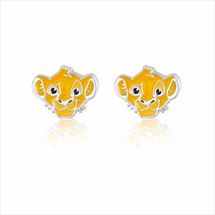 PENDIENTES PLATA 925 SIMBA