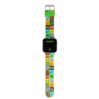 RELOJ DIGITAL MINECRAFT